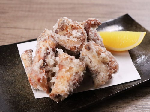 カリとろてびちの唐揚げ